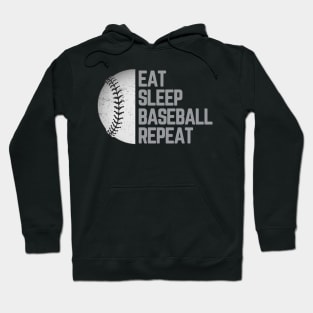 Eat Sleep Baseball Repeat - Hoodie